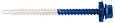 Заказать качественный Саморез 4,8х70 RAL5005 (синий насыщенный) в Компании Металл Профиль.